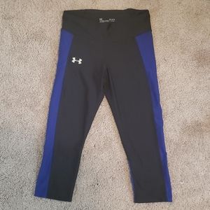 Under Armour compression leggings, capri length